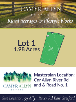 Lot 1 - Camyr Allyn Estate